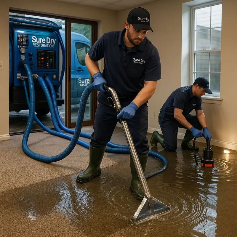 Water Extraction and Removal process in Old Fig Garden, CA